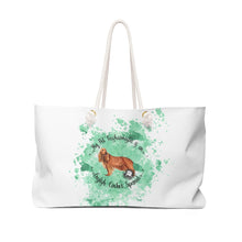 Load image into Gallery viewer, English Cocker Spaniel Pet Fashionista Weekender Bag