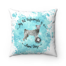 Load image into Gallery viewer, Pumi Dog Pet Fashionista Square Pillow