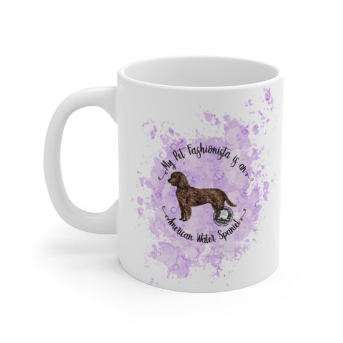 American Water Spaniel Dog Pet Fashionista Coffee Mug