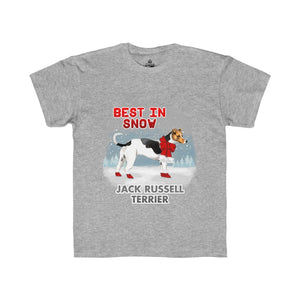 Jack Russell Terrier Best In Snow Kids Regular Fit Tee