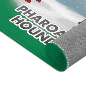 Pharoah Hound Best In Snow Area Rug