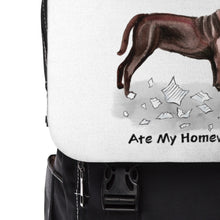 Load image into Gallery viewer, My Neapolitan Mastiff Ate My Homework Backpack