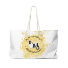 Load image into Gallery viewer, Parti-Color Cocker Spaniel Pet Fashionista Weekender Bag