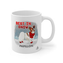 Load image into Gallery viewer, Papillon Best In Snow Mug