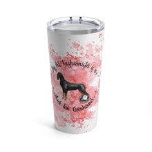 Load image into Gallery viewer, Black and Tan Coonhound Pet Fashionista Tumbler