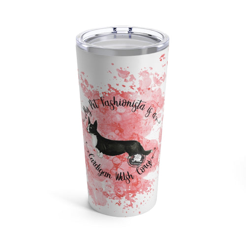 Cardigan Welsh Corgi Pet Fashionista Tumbler