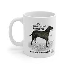 Load image into Gallery viewer, My Flat Coated Retriever Ate My Homework Mug