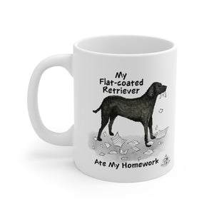 My Flat Coated Retriever Ate My Homework Mug