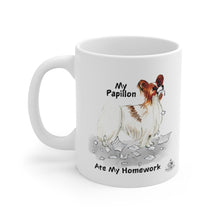 Load image into Gallery viewer, My Papillon Ate My Homework Mug