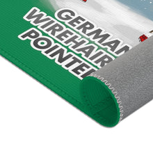 Load image into Gallery viewer, German WireHaired Pointer Best In Snow Area Rug
