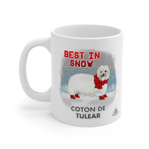 Coton De Tulear Best In Snow Mug