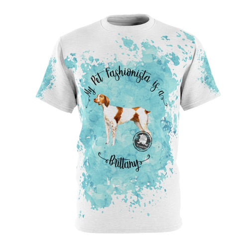 Brittany Pet Fashionista All Over Print Shirt