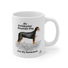 Load image into Gallery viewer, My Entlebucher Mountain Dog Ate My Homework Mug