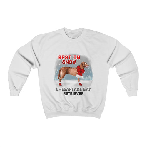 Chesapeake Bay Retriever Best In Snow Heavy Blend™ Crewneck Sweatshirt