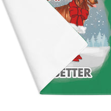 Load image into Gallery viewer, Irish Setter Best In Snow Placemat