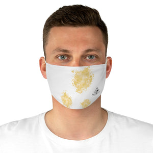 Yellow Pet Fashionista Fabric Face Mask