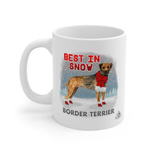 Load image into Gallery viewer, Border Terrier Best In Snow Mug