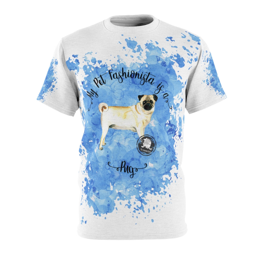 Pug Pet Fashionista All Over Print Shirt