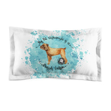 Load image into Gallery viewer, Brussels Griffon Pet Fashionista Pillow Sham