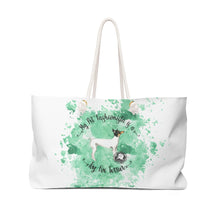Load image into Gallery viewer, Toy Fox Terrier Pet Fashionista Weekender Bag