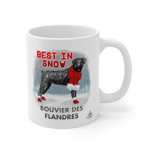Bouvier Des Flandres Best In Snow Mug