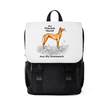 Load image into Gallery viewer, My Pharoah Hound Ate My Homework Backpack