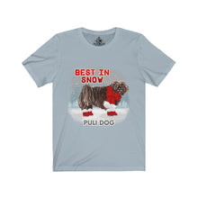 Load image into Gallery viewer, Puli Best In Snow Unisex Jersey Short Sleeve Tee