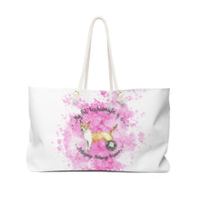 Load image into Gallery viewer, Portuguese Podengo Pequeno Pet Fashionista Weekender Bag