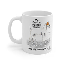 Load image into Gallery viewer, My Parson Russell Terrier Ate My Homework Mug