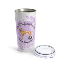 Load image into Gallery viewer, Italian Greyhound Pet Fashionista Tumbler