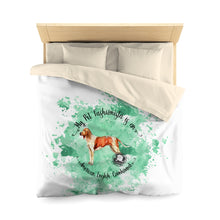 Load image into Gallery viewer, American English Coonhound Pet Fashionista Duvet Cover