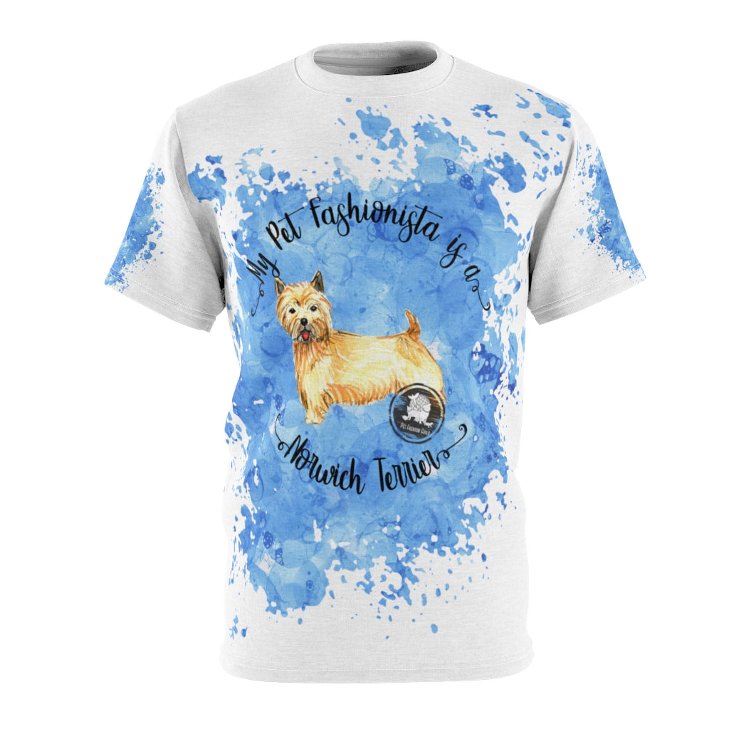 Norwich Terrier Pet Fashionista All Over Print Shirt