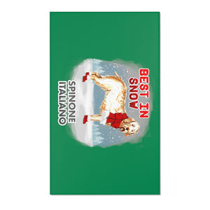 Spinone Italiano Best In Snow Area Rug