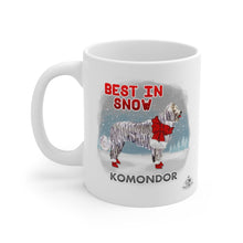 Load image into Gallery viewer, Komondor Best In Snow Mug