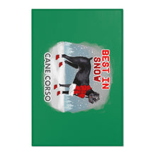 Load image into Gallery viewer, Cane Corso Best In Snow Area Rug
