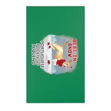 Load image into Gallery viewer, Portuguese Podengo Pequeno Best In Snow Area Rug