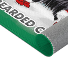 Load image into Gallery viewer, Bearded Collie Best In Snow Area Rug