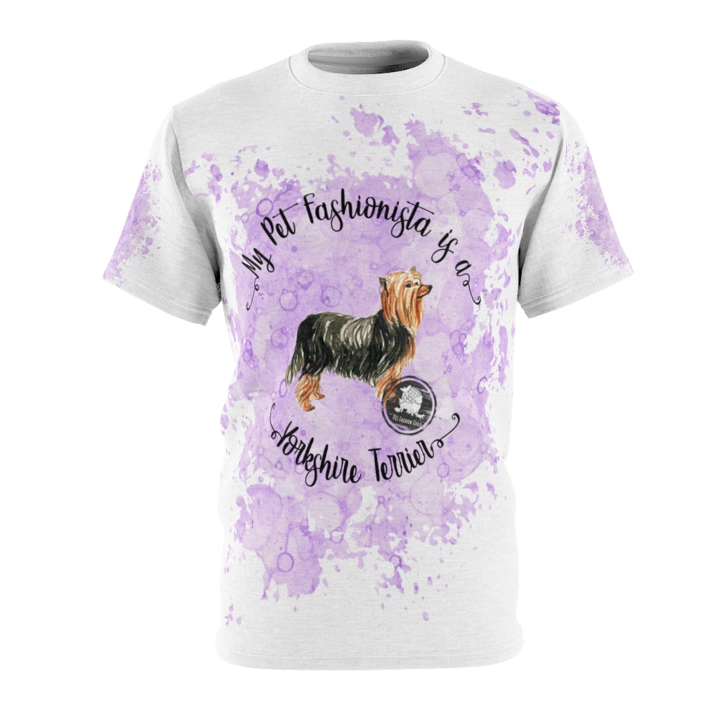 Yorkshire Terrier Pet Fashionista All Over Print Shirt