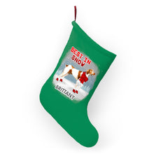 Load image into Gallery viewer, Brittany Best In Snow Christmas Stockings