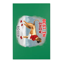 Load image into Gallery viewer, Boxer Best In Snow Area Rug
