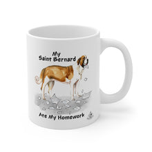 Load image into Gallery viewer, My Saint Bernard Ate My Homework Mug