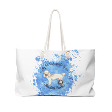 Load image into Gallery viewer, Miniature Poodle Pet Fashionista Weekender Bag