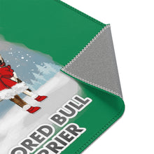 Load image into Gallery viewer, Colored Bull Terrier Best In Snow Area Rug