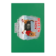 Load image into Gallery viewer, Australian Terrier Best In Snow Area Rug