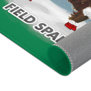 Field Spaniel Best In Snow Area Rug