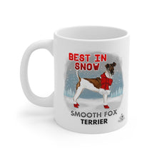 Load image into Gallery viewer, Smooth Fox Terrier Best In Snow Mug