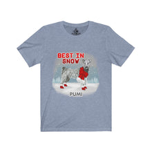 Load image into Gallery viewer, Pumi Best In Snow Unisex Jersey Short Sleeve Tee
