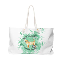 Load image into Gallery viewer, Chihuahua Short Coat Pet Fashionista Weekender Bag