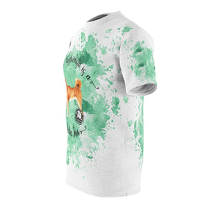 Shiba Inu Pet Fashionista All Over Print Shirt