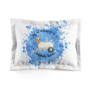 Sealyham Terrier Pet Fashionista Pillow Sham